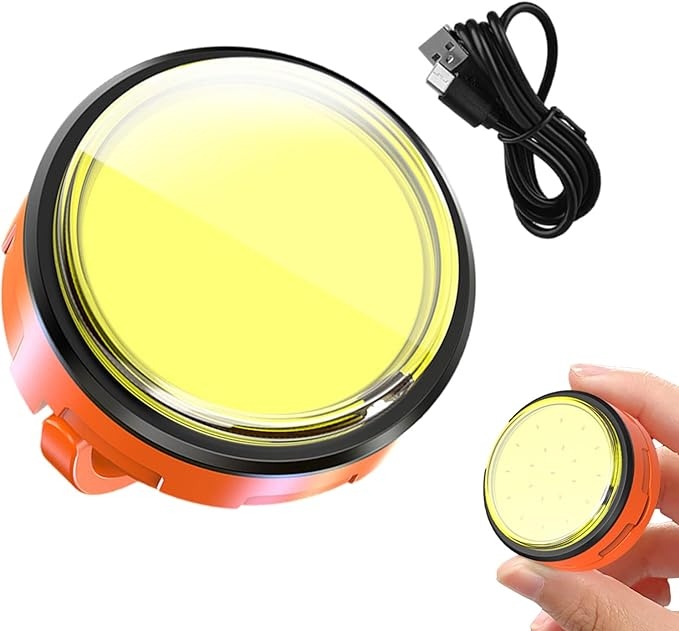 چراغ قوه و چراغ چادر مسافرتی آویز مغناطیسی قابل شارژ USB