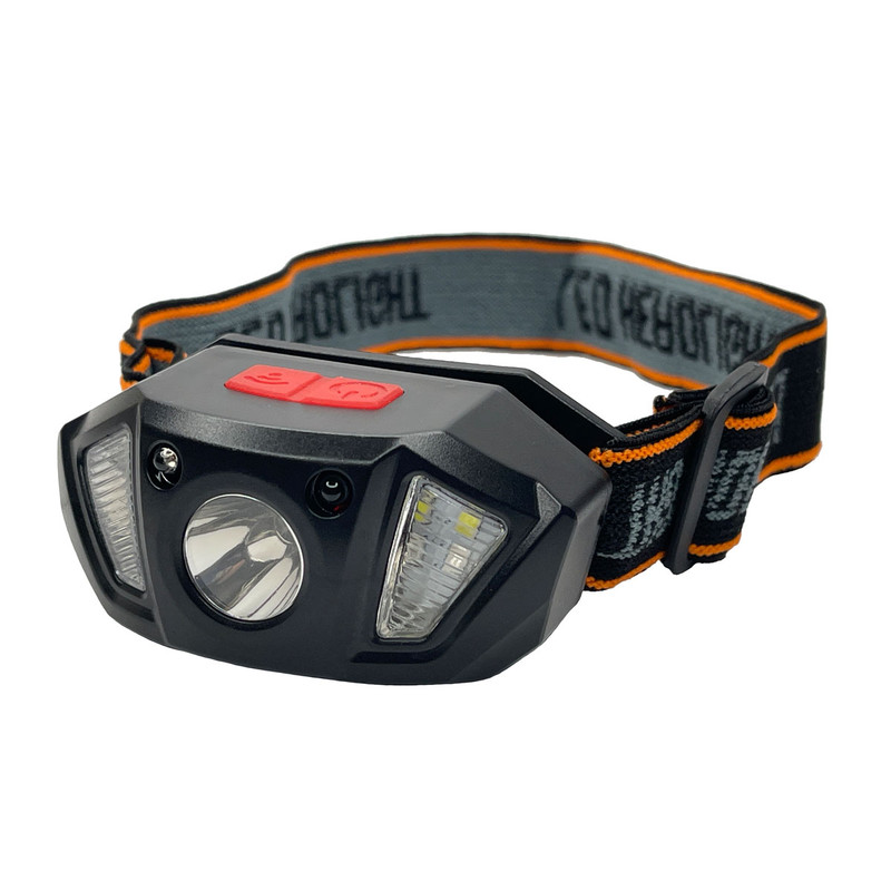 چراغ پیشانی مدل شارژی سنسور دار کد XD-1066 با نور مهتابی