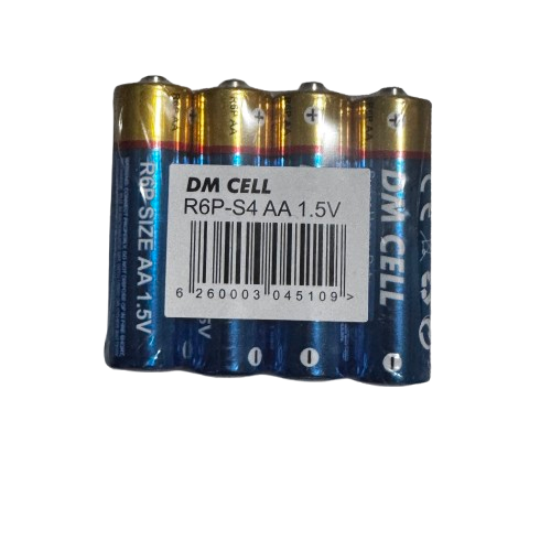 باتری قلمی مدل DM CELL بسته چهار عددی