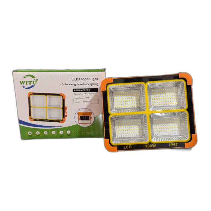 چراغ LED پرقدرت قابل حمل شارژری و خورشیدی