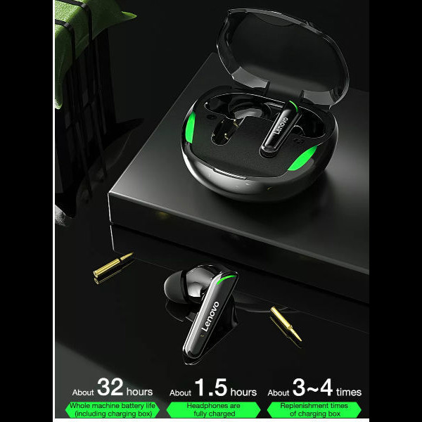 هدست مخصوص بازی بلوتوثی لنوو مدل Thinkplus Live Pods XT92