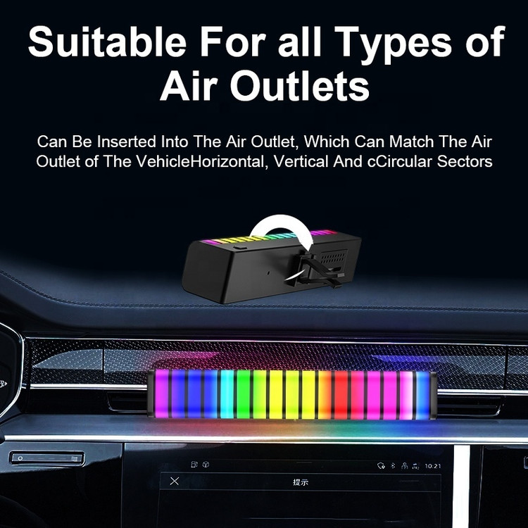 خوشبو کننده و اکولایزر موزیکال ریتمیک RGB مدل F1