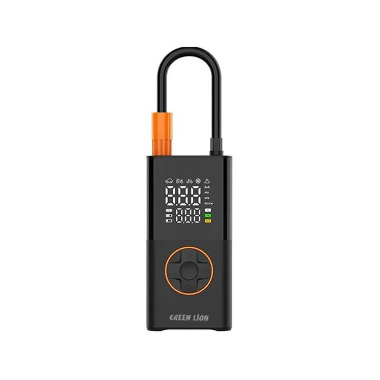 کمپرسور باد قابل حمل گرین لاین مدل GTI-01 با باتری ۳۶۰۰mAh