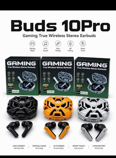ایرپاد بلوتوثی TWS مدل Buds 10Pro گیمینگ
