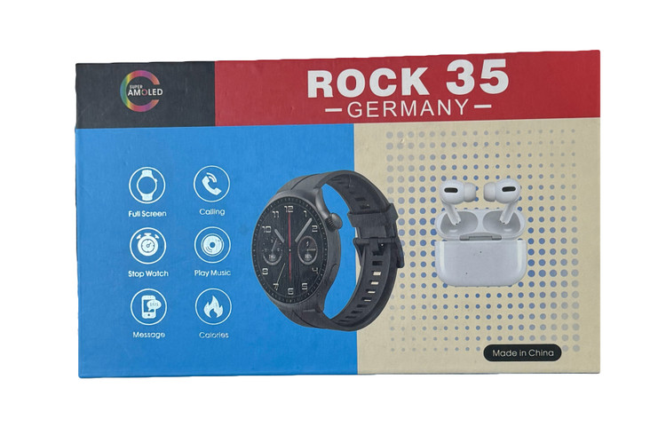 ساعت هوشمند برند معروف ROCK 35 سه بند همراه با ایرپاد