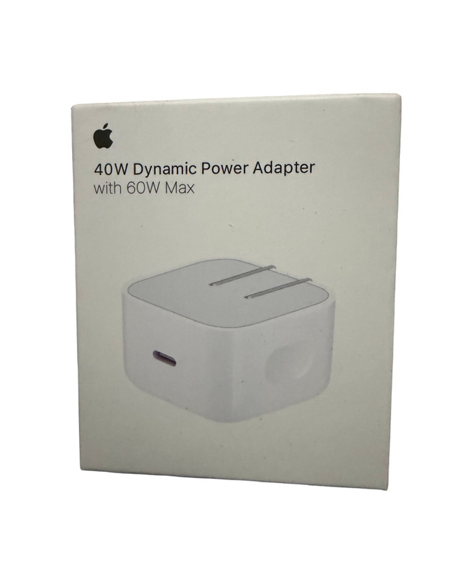 شارژر طرح اپل توان 40 وات دو پین مدل Dynamic